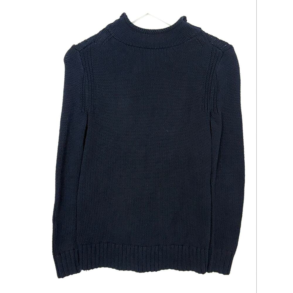 J. Crew Women's 1988 Rollneck Sweater in Cotton - Picture 4 of 5